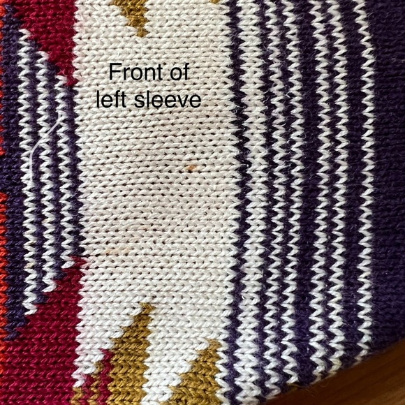 Delia McKain Petites Vintage Southwestern Knit Long Sleeve Sweater Women’s Small - Picture 11 of 11